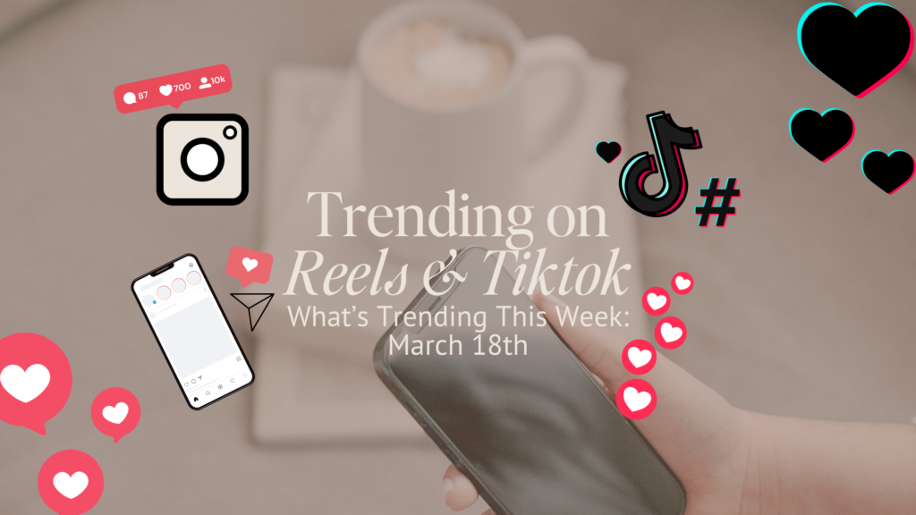 Trending reels and tiktok audios march 18th 2024 